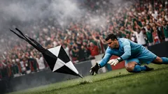 Kurios im Derby: Drachen mit Corinthians-Wappen stoppt Palmeiras gegen São Paulo